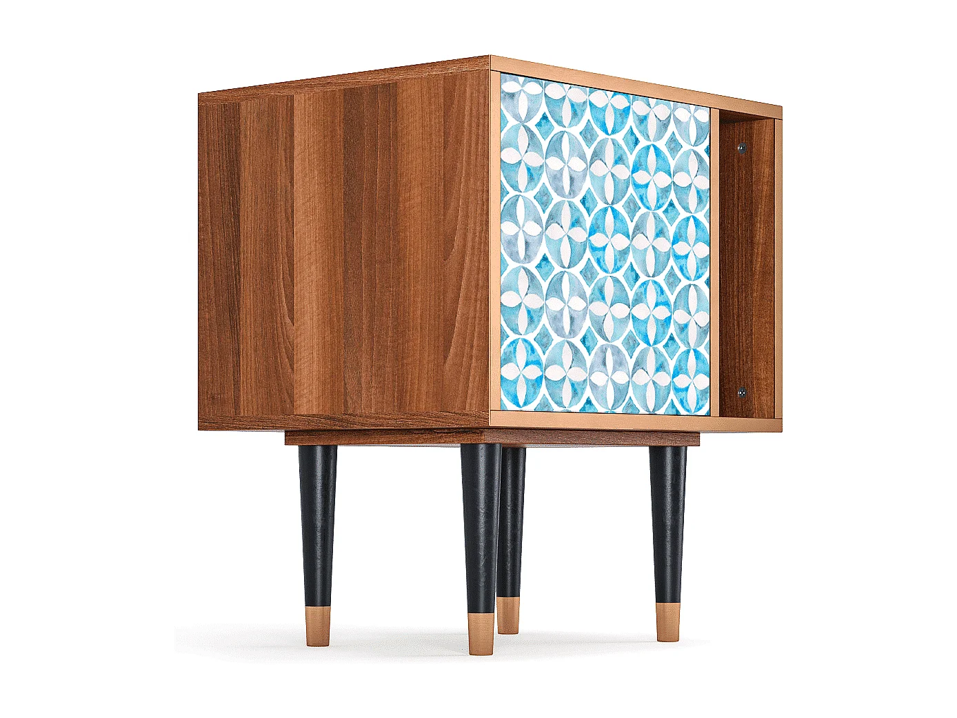 Stolik nocny - 57х69х48 cm - S2 - Porto Mood, Orzech