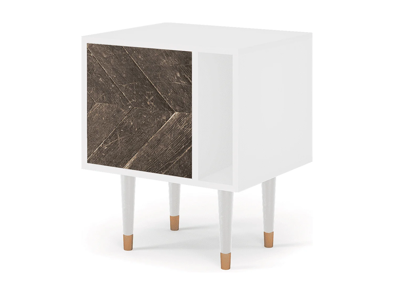 Comodino - 57х69х48 cm - S2 - Wise Tree, Bianco