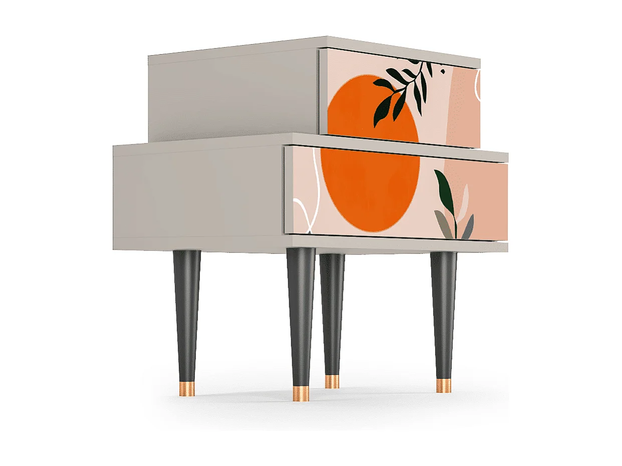 Nachtkastje - 58х58х41 cm - NS1 - Artwork, Zand