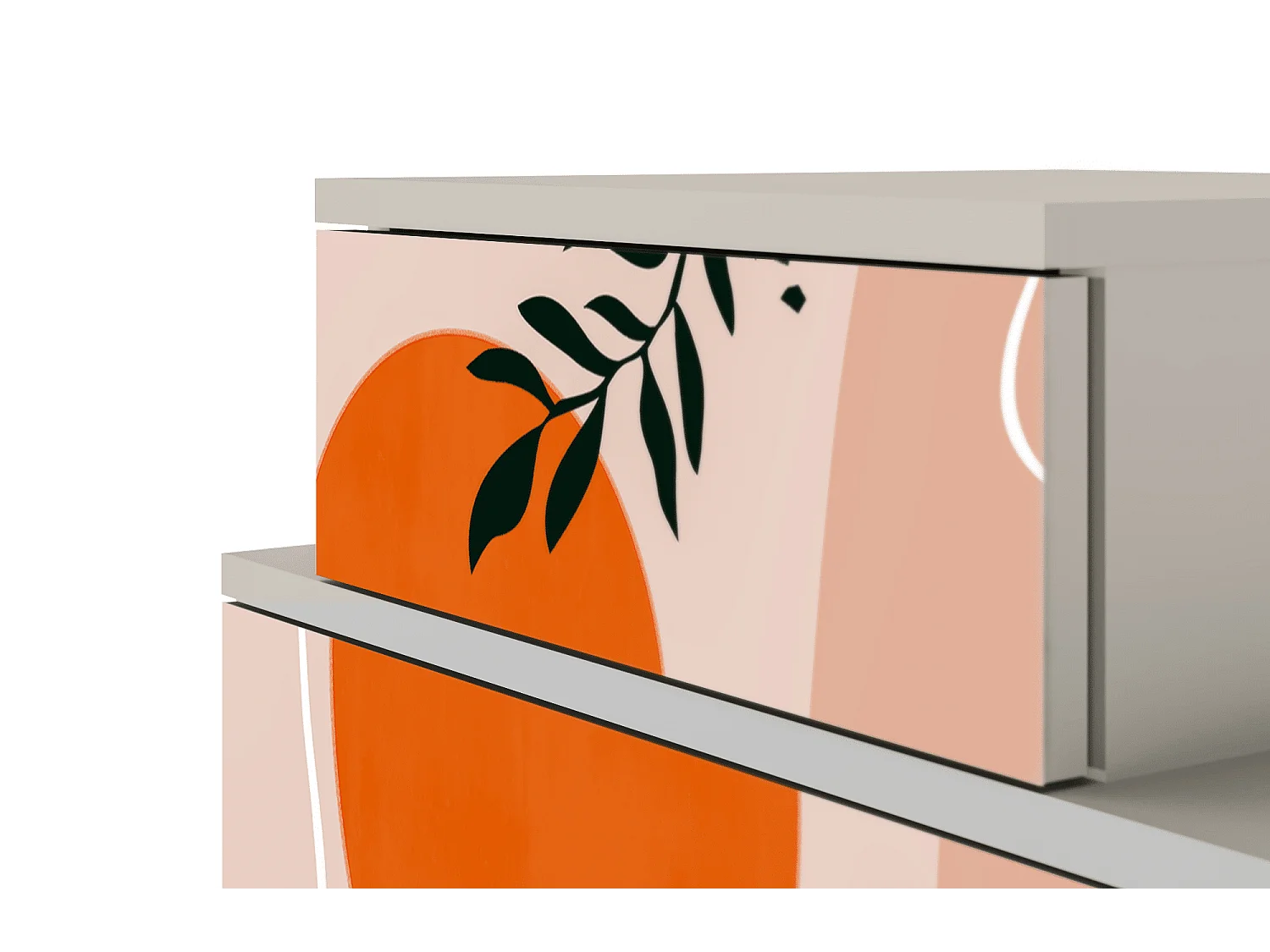 Nachtkastje - 58х58х41 cm - NS1 - Artwork, Zand