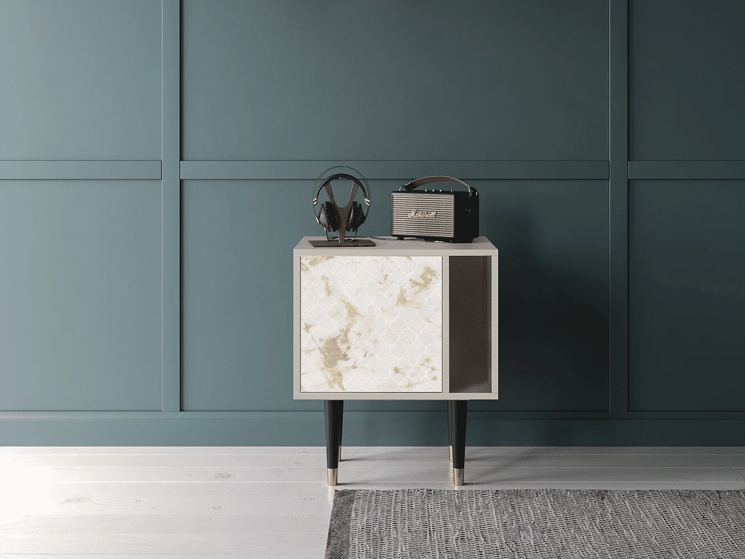 Criado-mudo - 57х69х48 cm - S2 - Sahara desert, Areia