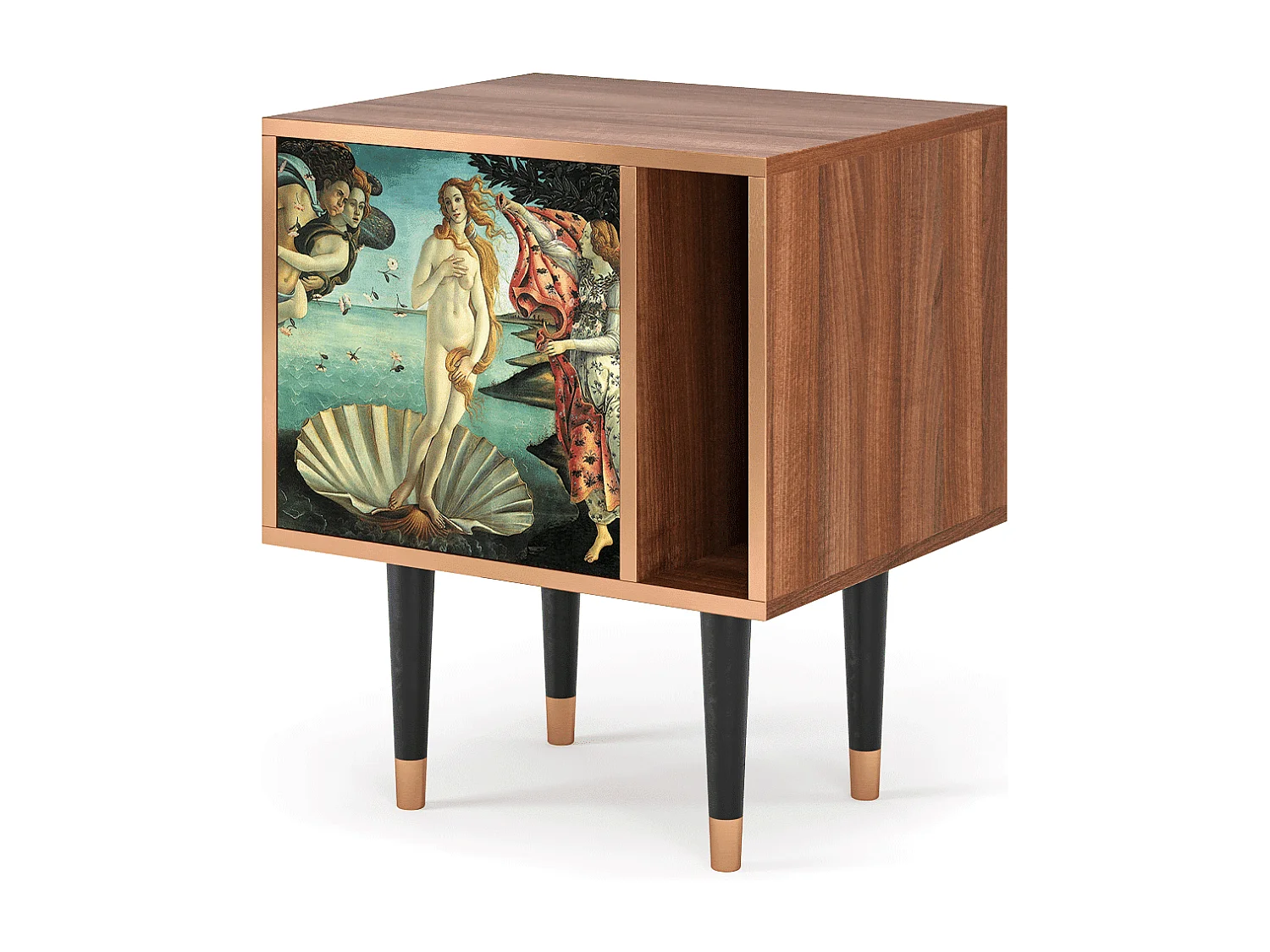 Comodino - 57х69х48 cm - S2 - The Birth of Venus, Noce