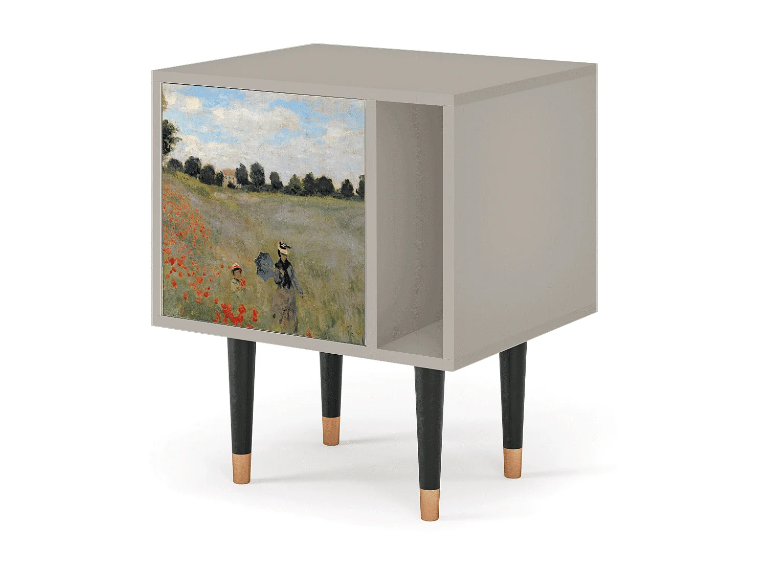Criado-mudo - 57х69х48 cm - S2 - The Poppy Field   , Areia