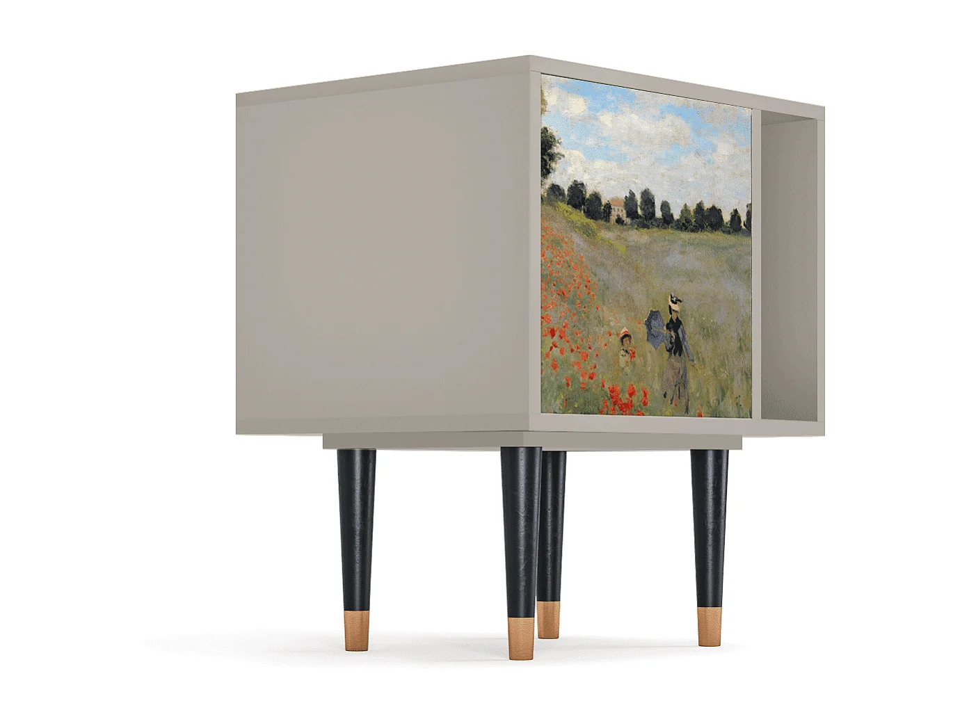 Criado-mudo - 57х69х48 cm - S2 - The Poppy Field   , Areia