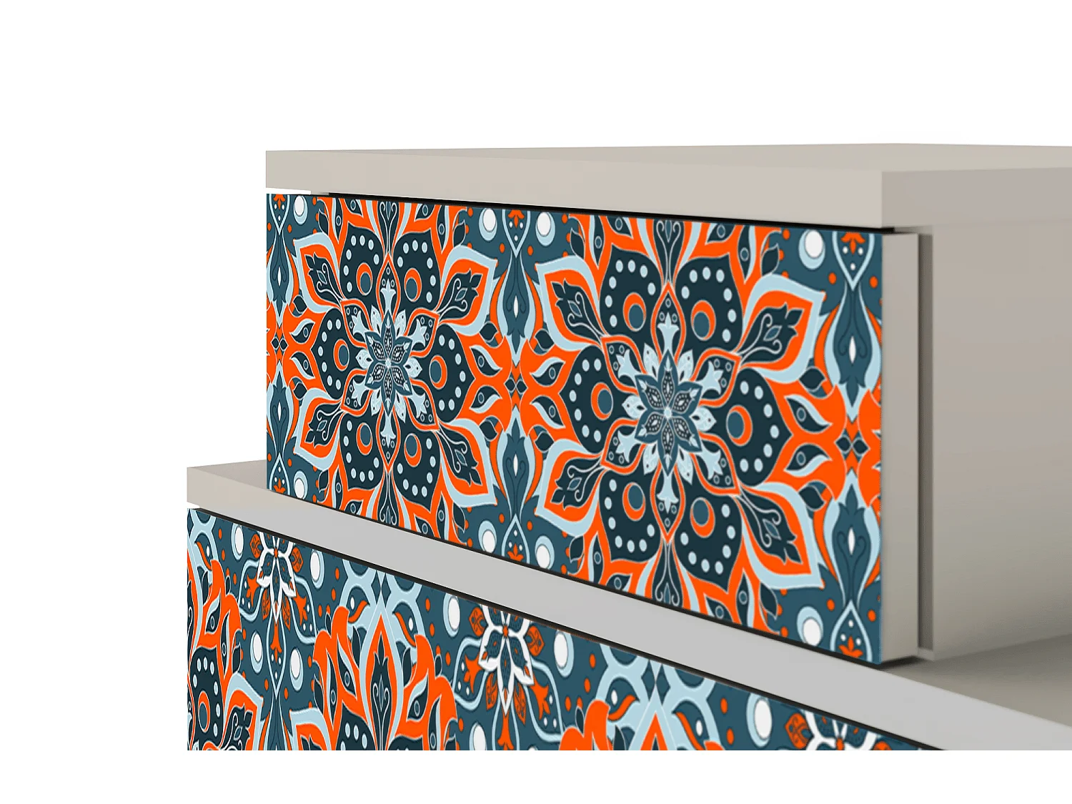 Table de nuit - 58х58х41 cm - NS1 - Fire Beetle, Sable