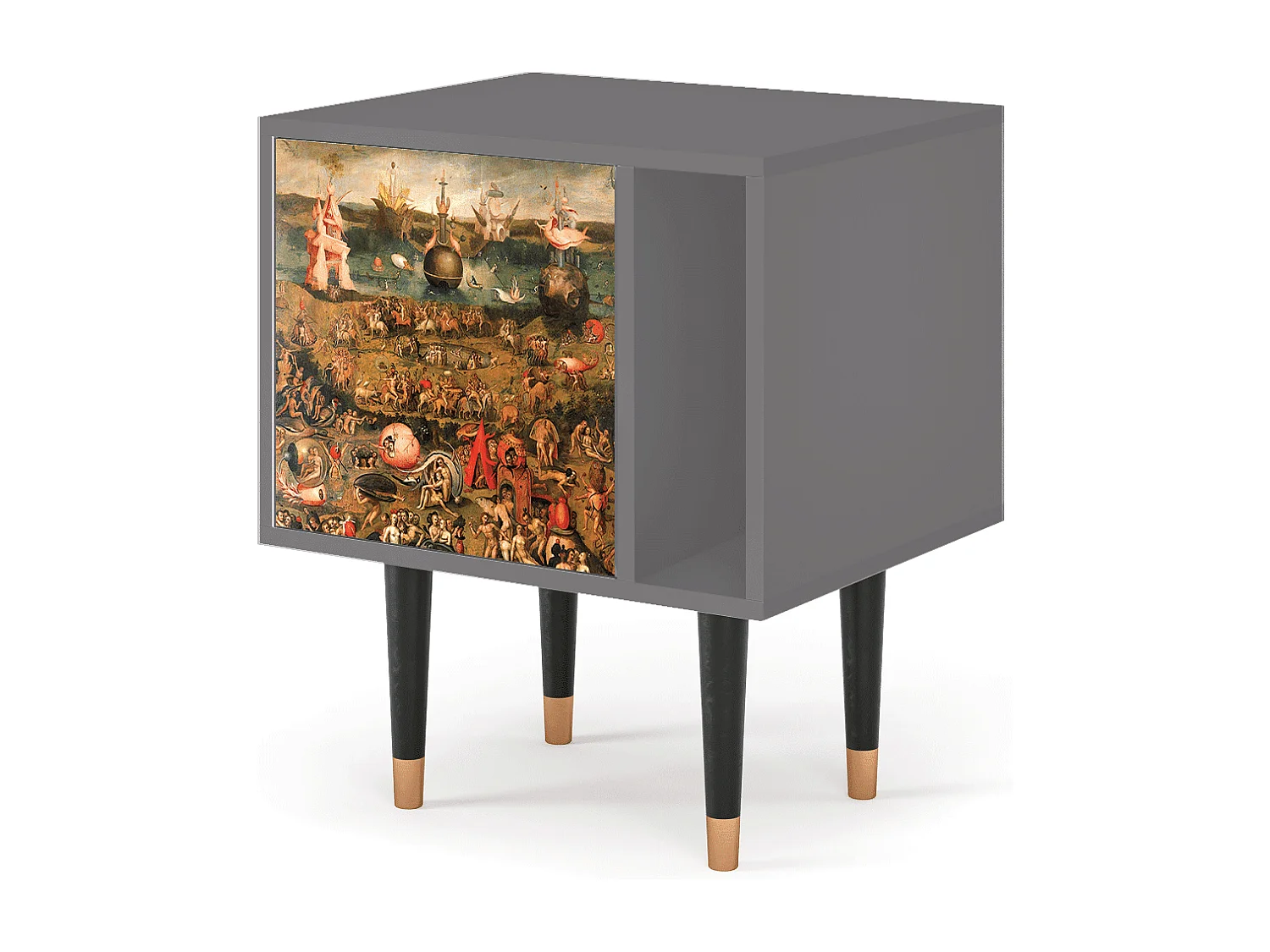 Nachttisch - 57х69х48 cm - S2 - Garden of Delights , Grau