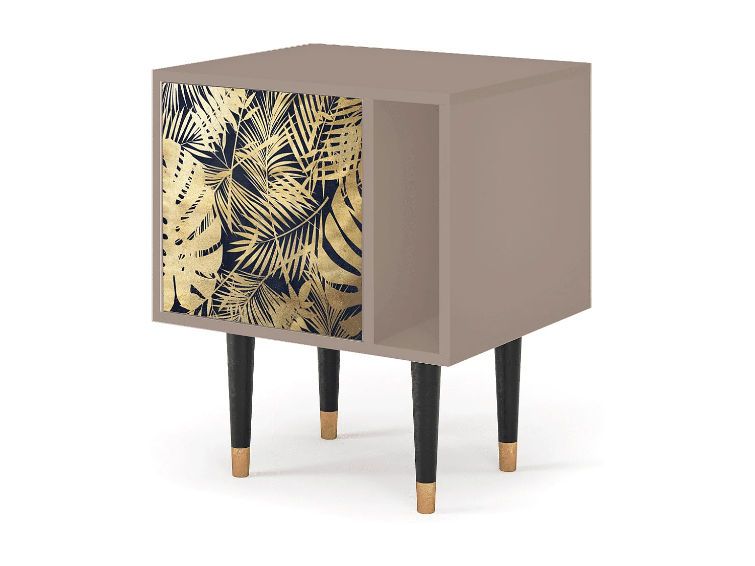 Table de nuit - 57х69х48 cm - S2 - Jungle Vibes, Latte