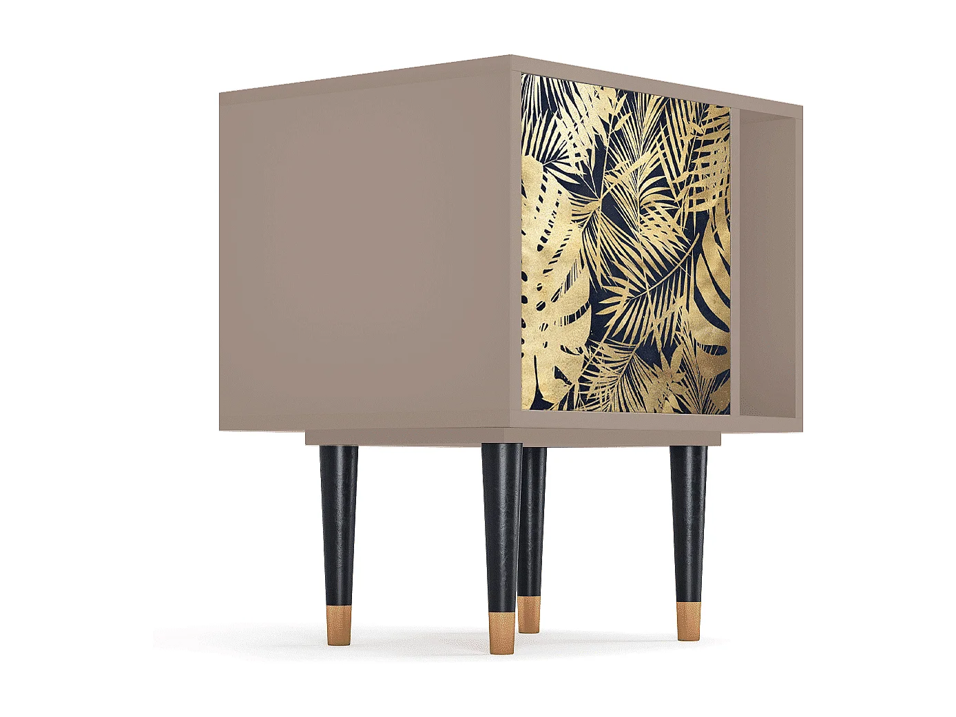 Table de nuit - 57х69х48 cm - S2 - Jungle Vibes, Latte