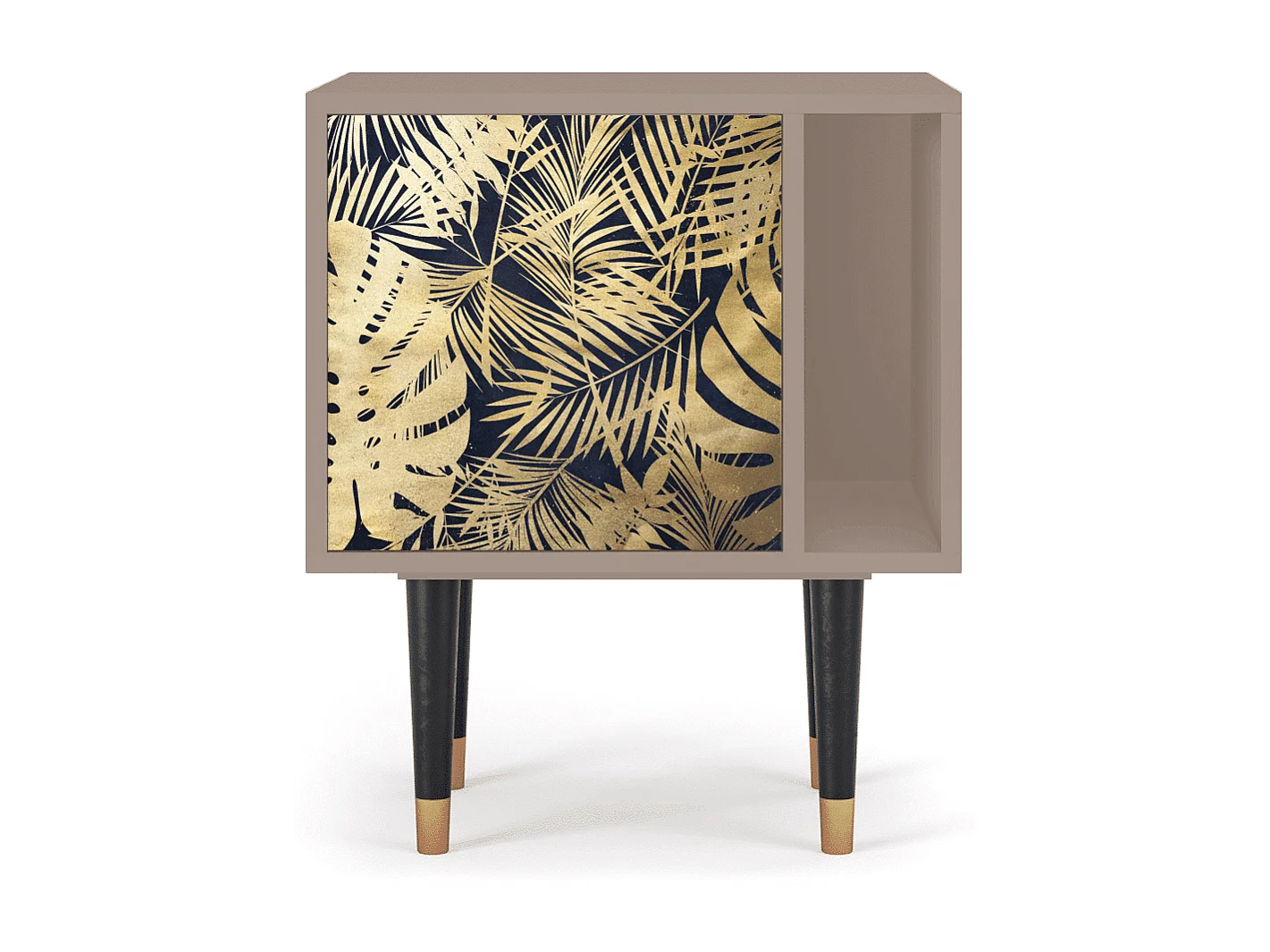 Nachtkastje - 57х69х48 cm - S2 - Jungle Vibes, Latte