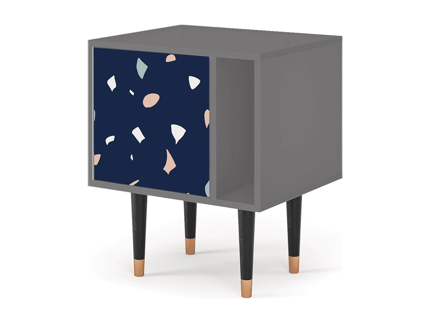 Table de nuit - 57х69х48 cm - S2 - Space Satellites, Gris