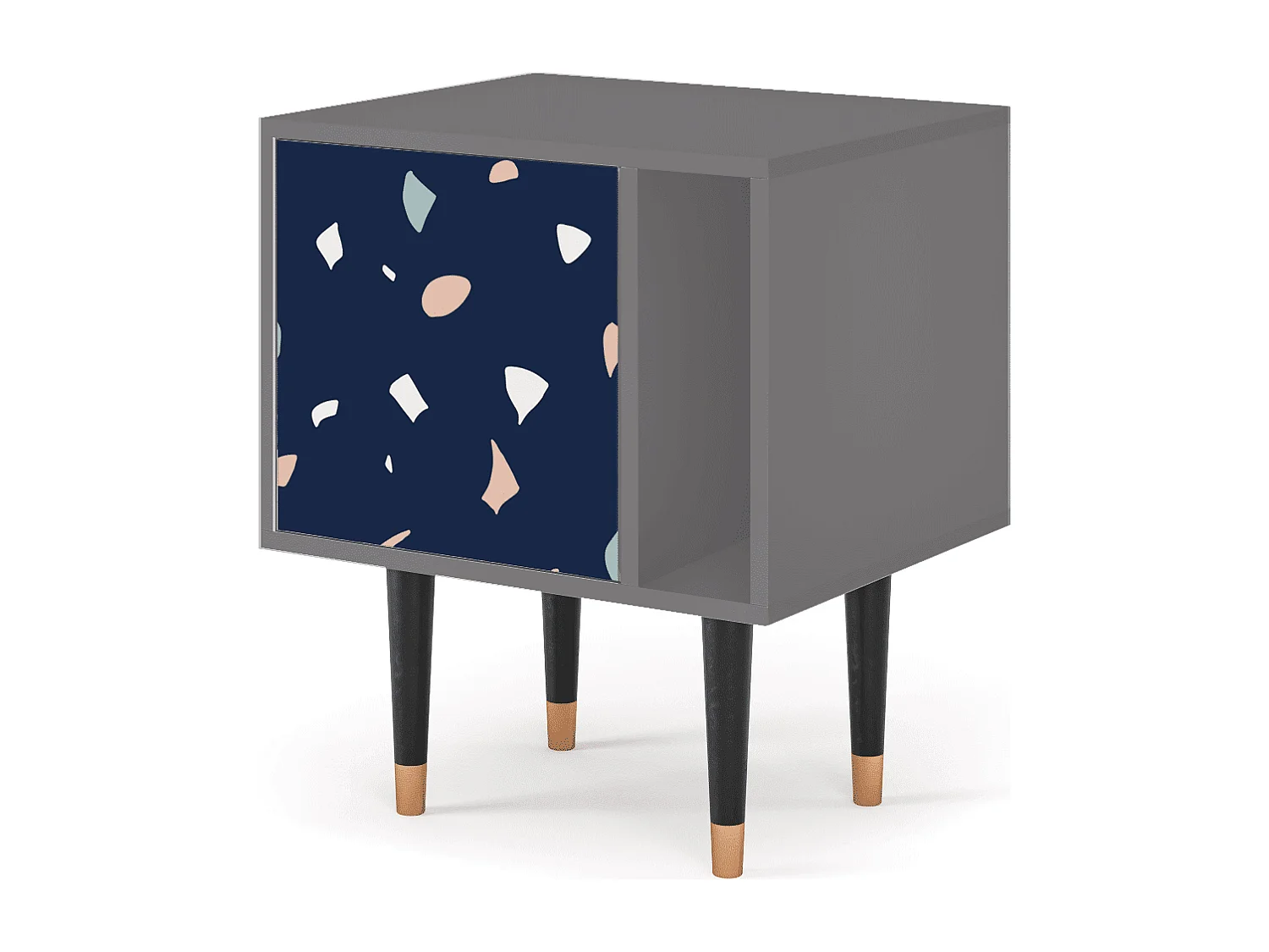 Table de nuit - 57х69х48 cm - S2 - Space Satellites, Gris
