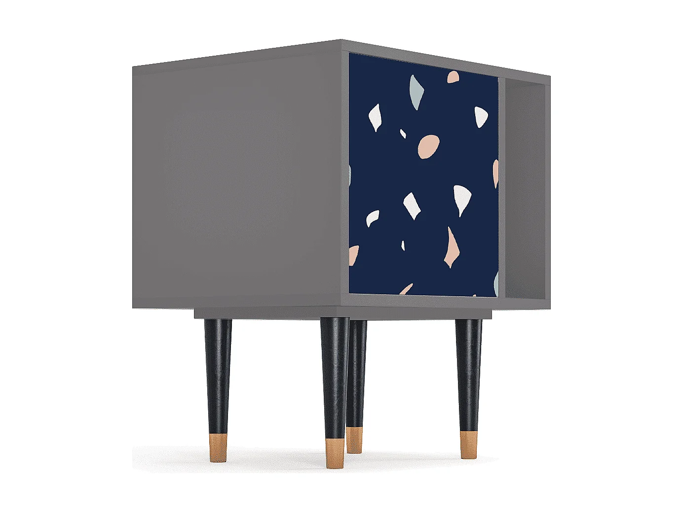 Table de nuit - 57х69х48 cm - S2 - Space Satellites, Gris