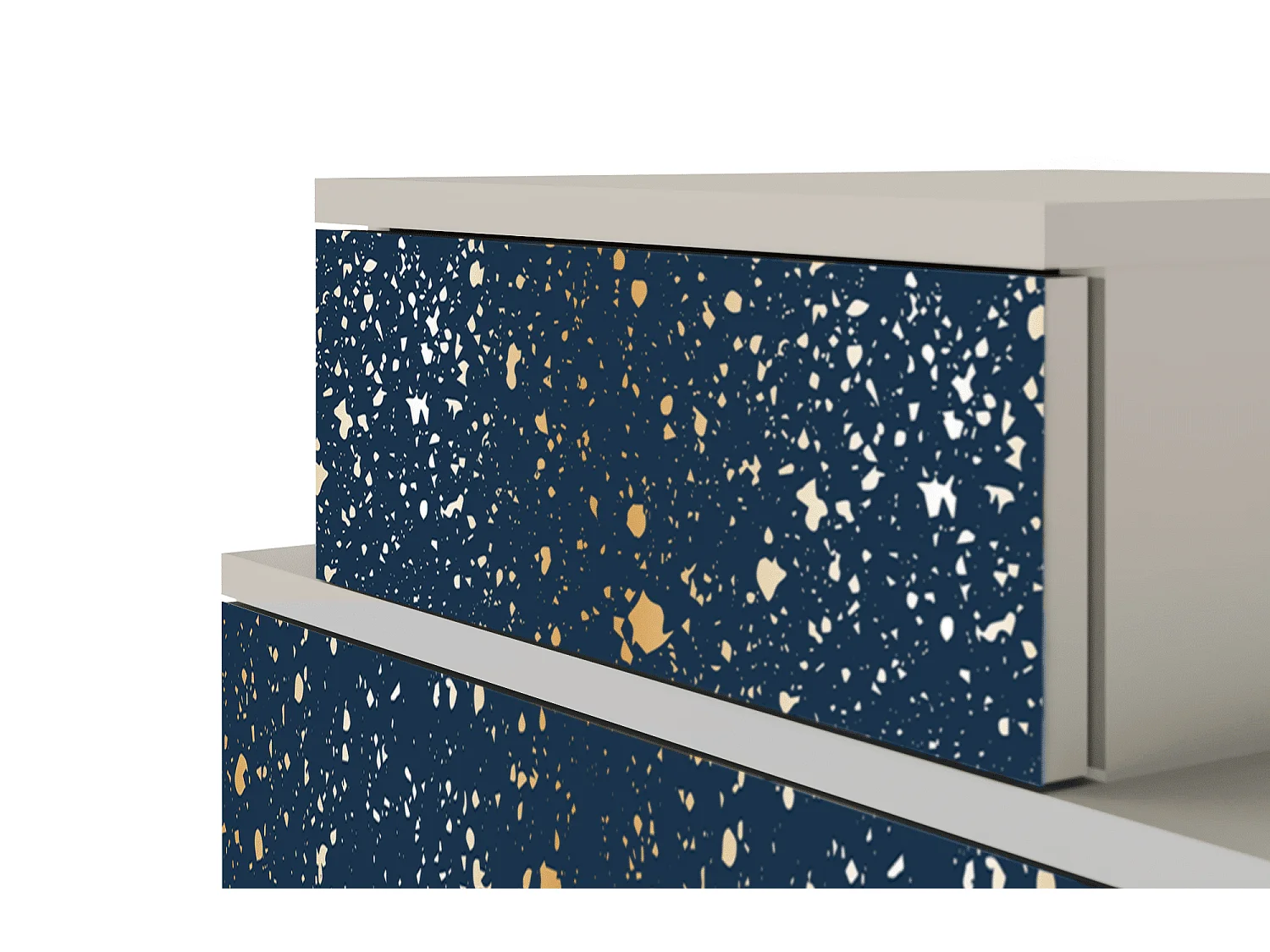 Table de nuit - 58х58х41 cm - NS1 - Starfall, Sable