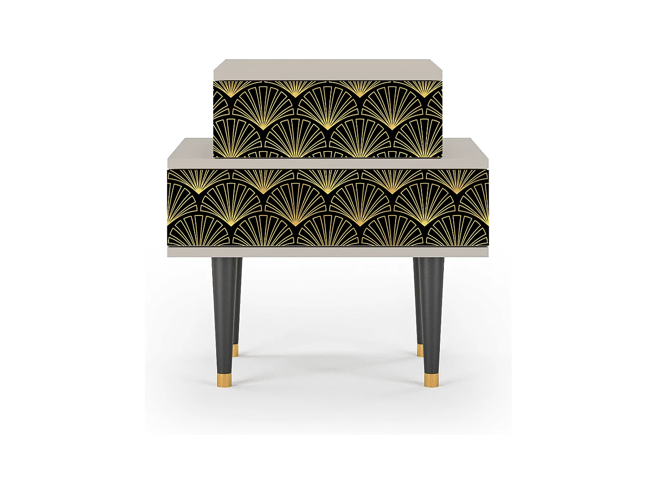 Table de nuit - 58х58х41 cm - NS1 - Bird of Juno, Sable