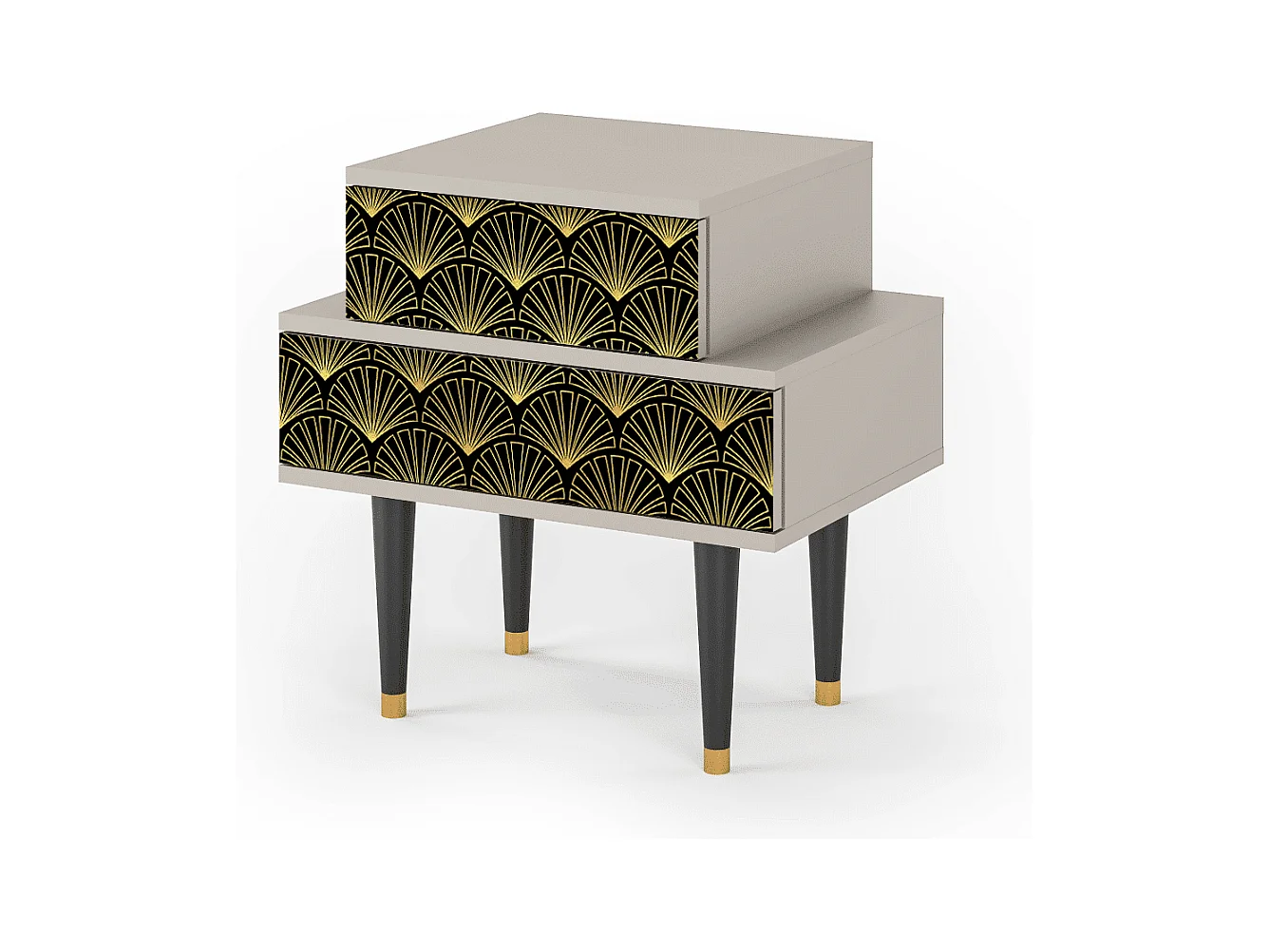 Table de nuit - 58х58х41 cm - NS1 - Bird of Juno, Sable