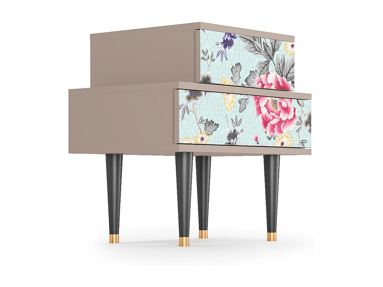 Nachttisch - 58х58х41 cm - NS1 - Sky Garden, Latte