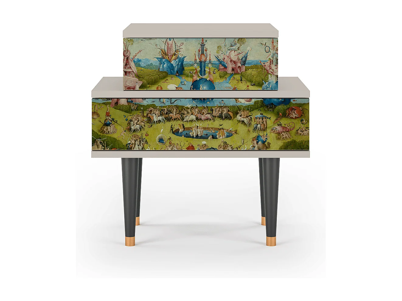 Comodino - 58х58х41 cm - NS1 - The Garden 2 by Bosch, Sabbia