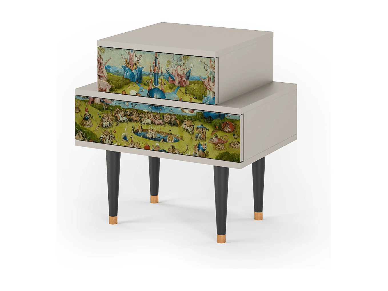 Comodino - 58х58х41 cm - NS1 - The Garden 2 by Bosch, Sabbia