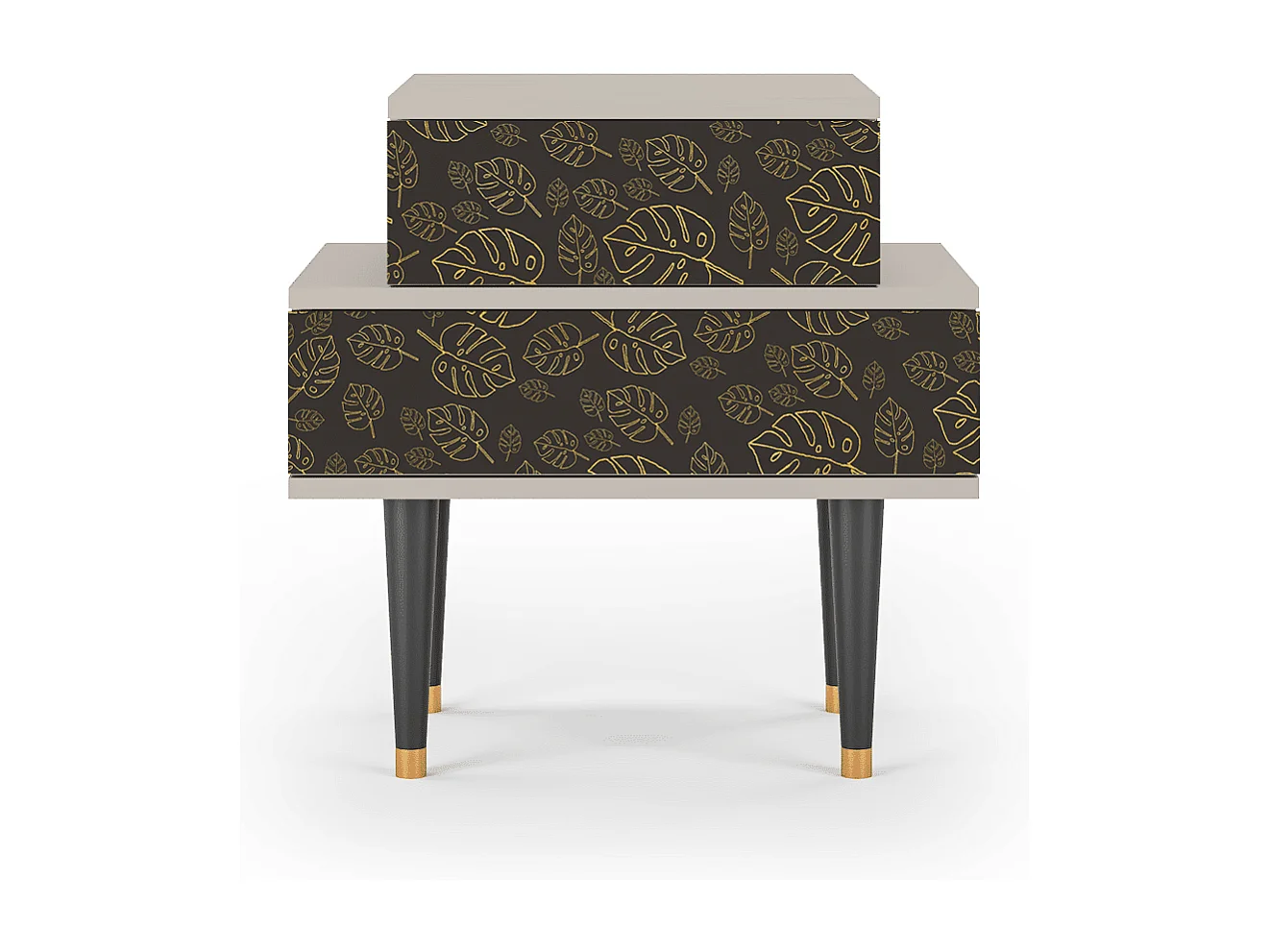 Table de nuit - 58х58х41 cm - NS1 - Fall Of The Leaves, Sable