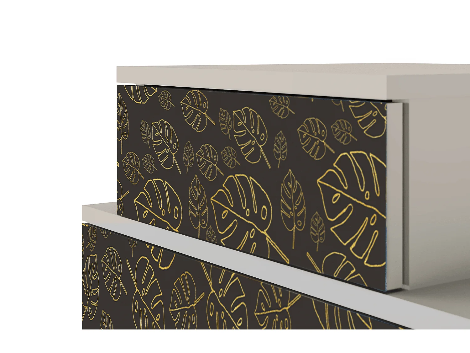 Table de nuit - 58х58х41 cm - NS1 - Fall Of The Leaves, Sable