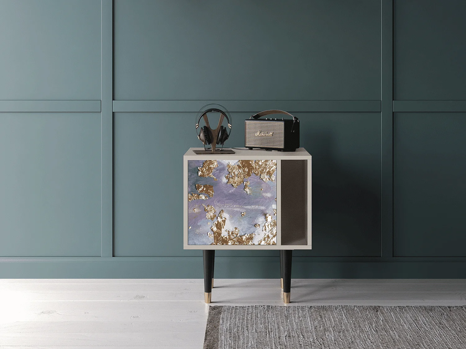 Nachtkastje - 57х69х48 cm - S2 - Planet Earth, Zand