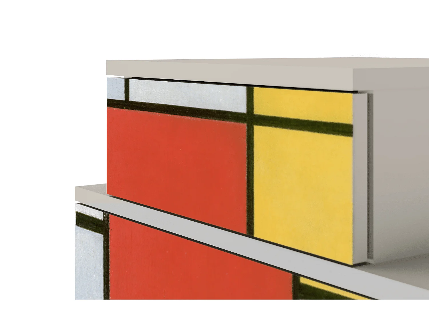 Table de nuit - 58х58х41 cm - NS1 - Composition, Sable