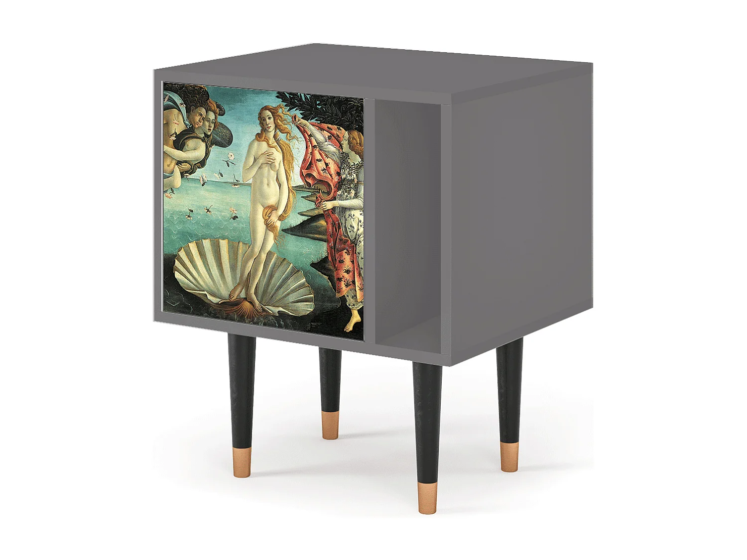 Nachttisch - 57х69х48 cm - S2 - The Birth of Venus, Grau