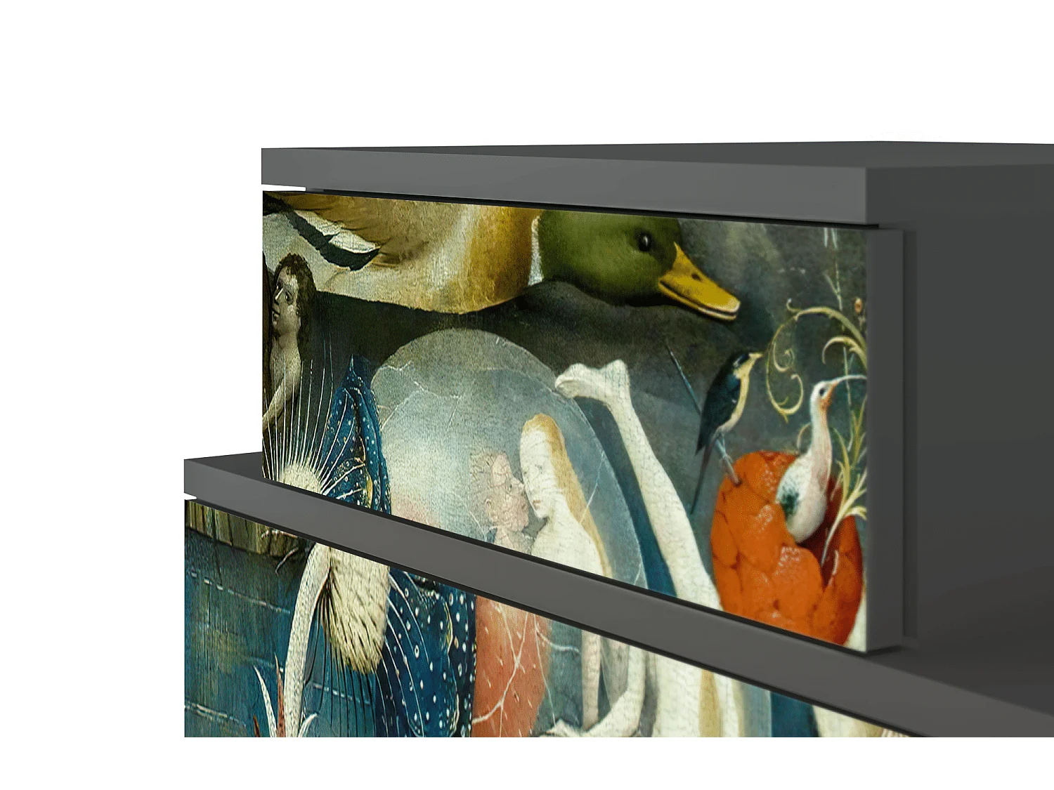 Nachttisch - 58х58х41 cm - NS1 - The Garden Of by Bosch, Anthrazit