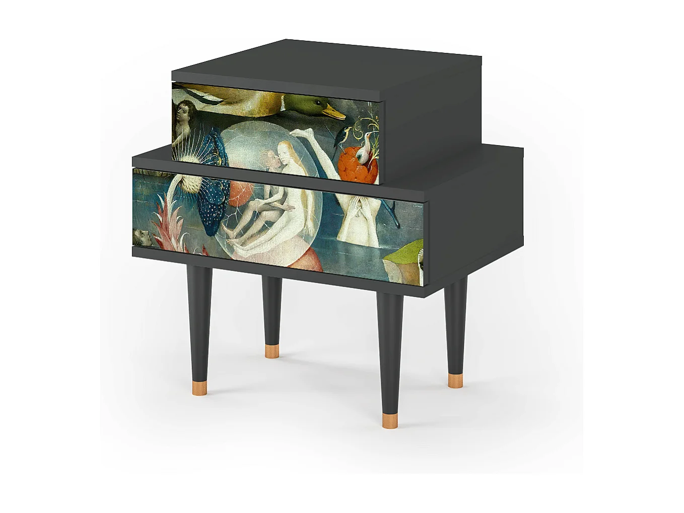 Criado-mudo - 58х58х41 cm - NS1 - The Garden Of by Bosch, Antracite