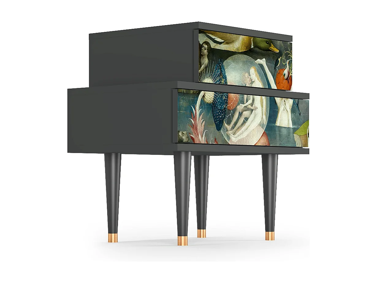 Criado-mudo - 58х58х41 cm - NS1 - The Garden Of by Bosch, Antracite