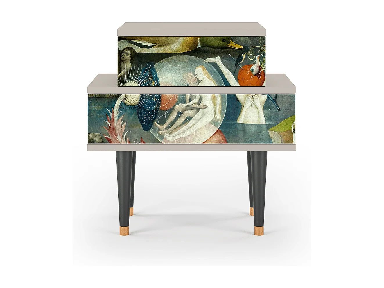 Criado-mudo - 58х58х41 cm - NS1 - The Garden Of by Bosch, Areia