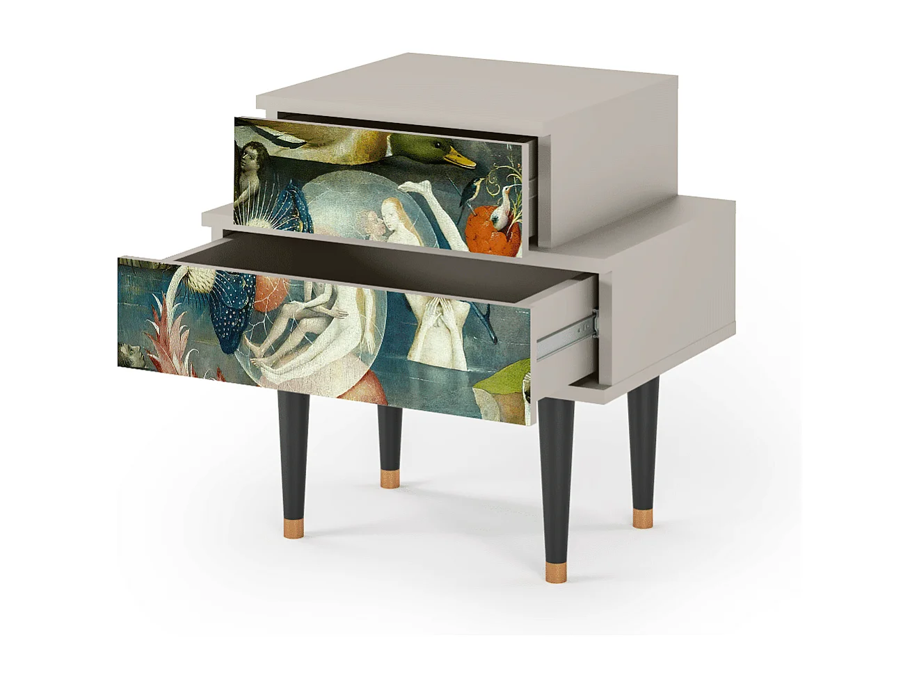 Criado-mudo - 58х58х41 cm - NS1 - The Garden Of by Bosch, Areia