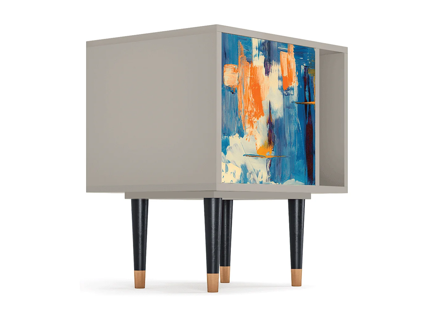 Nachttisch - 57х69х48 cm - S2 - Abstract Expressionism, Sand