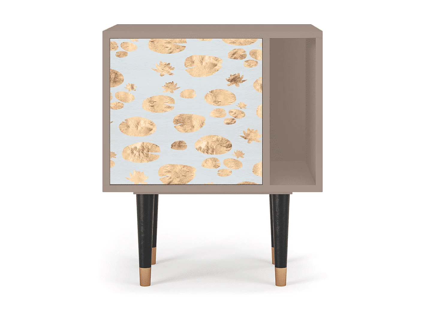 Table de nuit - 57х69х48 cm - S2 - Blue Giraffe, Latte