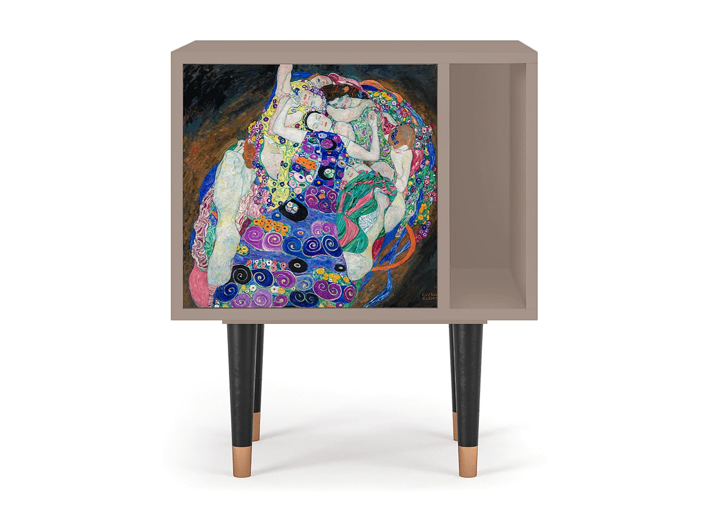 Table de nuit - 57х69х48 cm - S2 - The Maiden by Klimt, Latte
