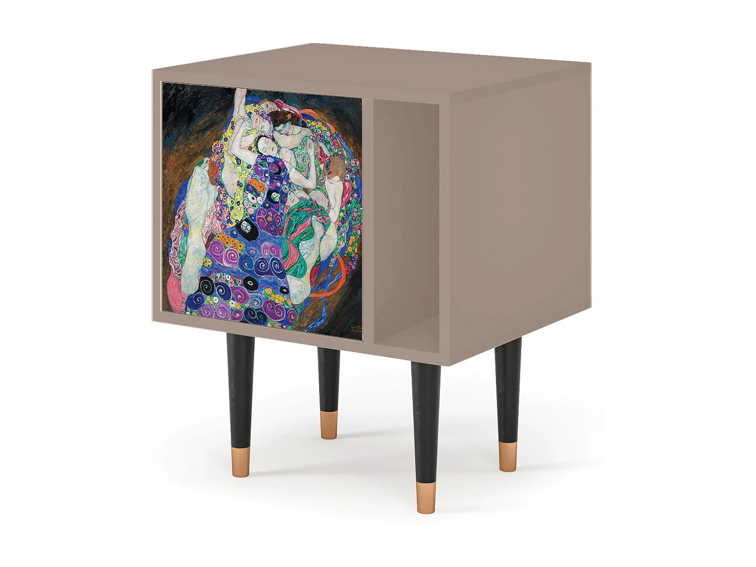 Nachttisch - 57х69х48 cm - S2 - The Maiden by Klimt, Latte