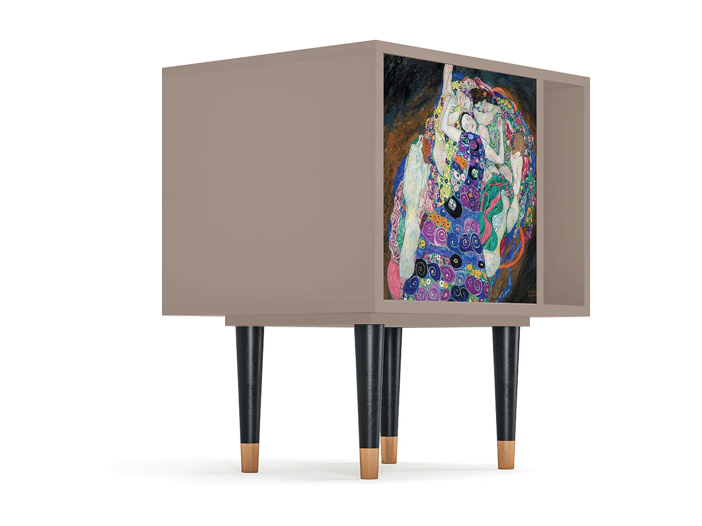 Nachttisch - 57х69х48 cm - S2 - The Maiden by Klimt, Latte