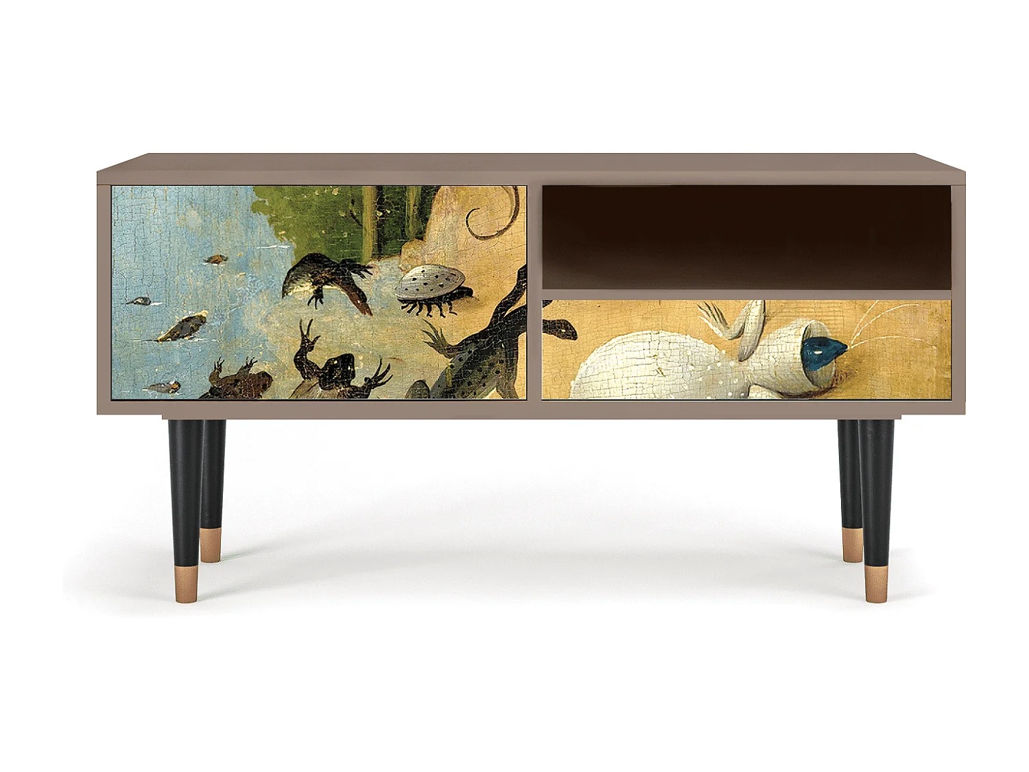 Meuble TV - 115х59х48 cm - T3 - The Garden by Bosch, Latte