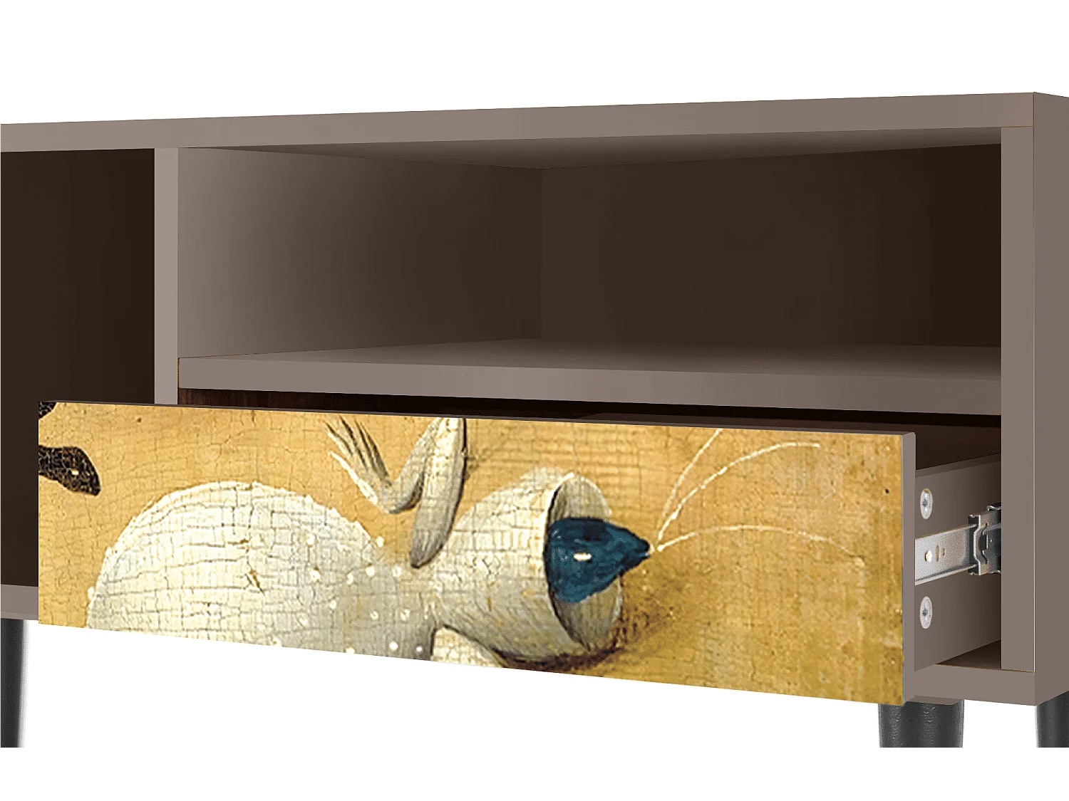 Meuble TV - 115х59х48 cm - T3 - The Garden by Bosch, Latte