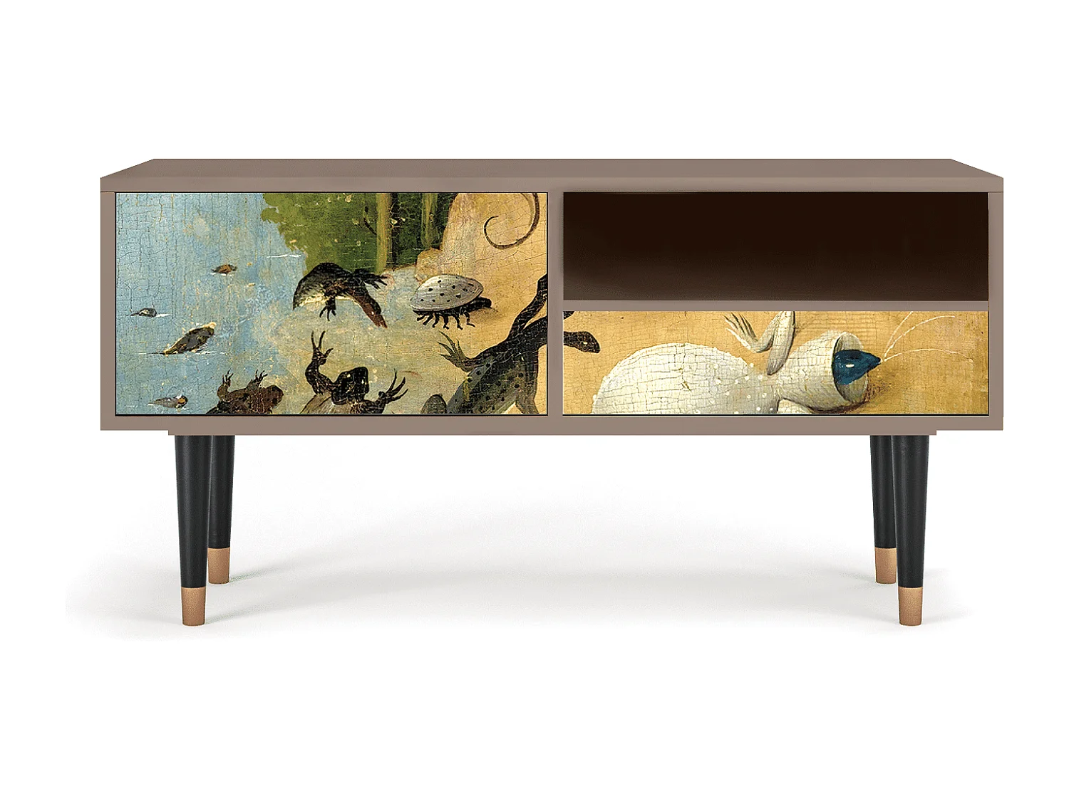 Meuble TV - 115х59х48 cm - T3 - The Garden by Bosch, Latte