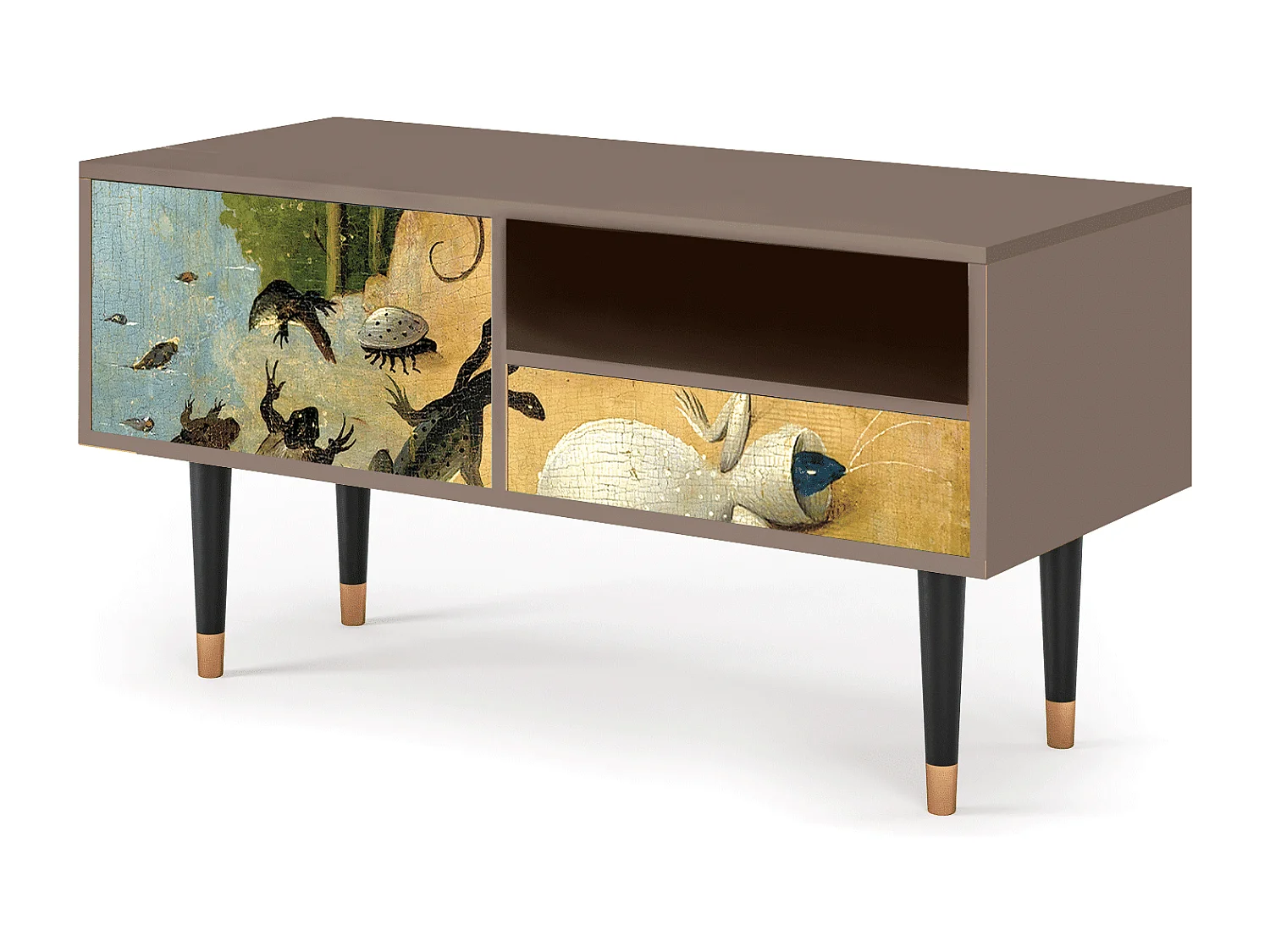 Meuble TV - 115х59х48 cm - T3 - The Garden by Bosch, Latte