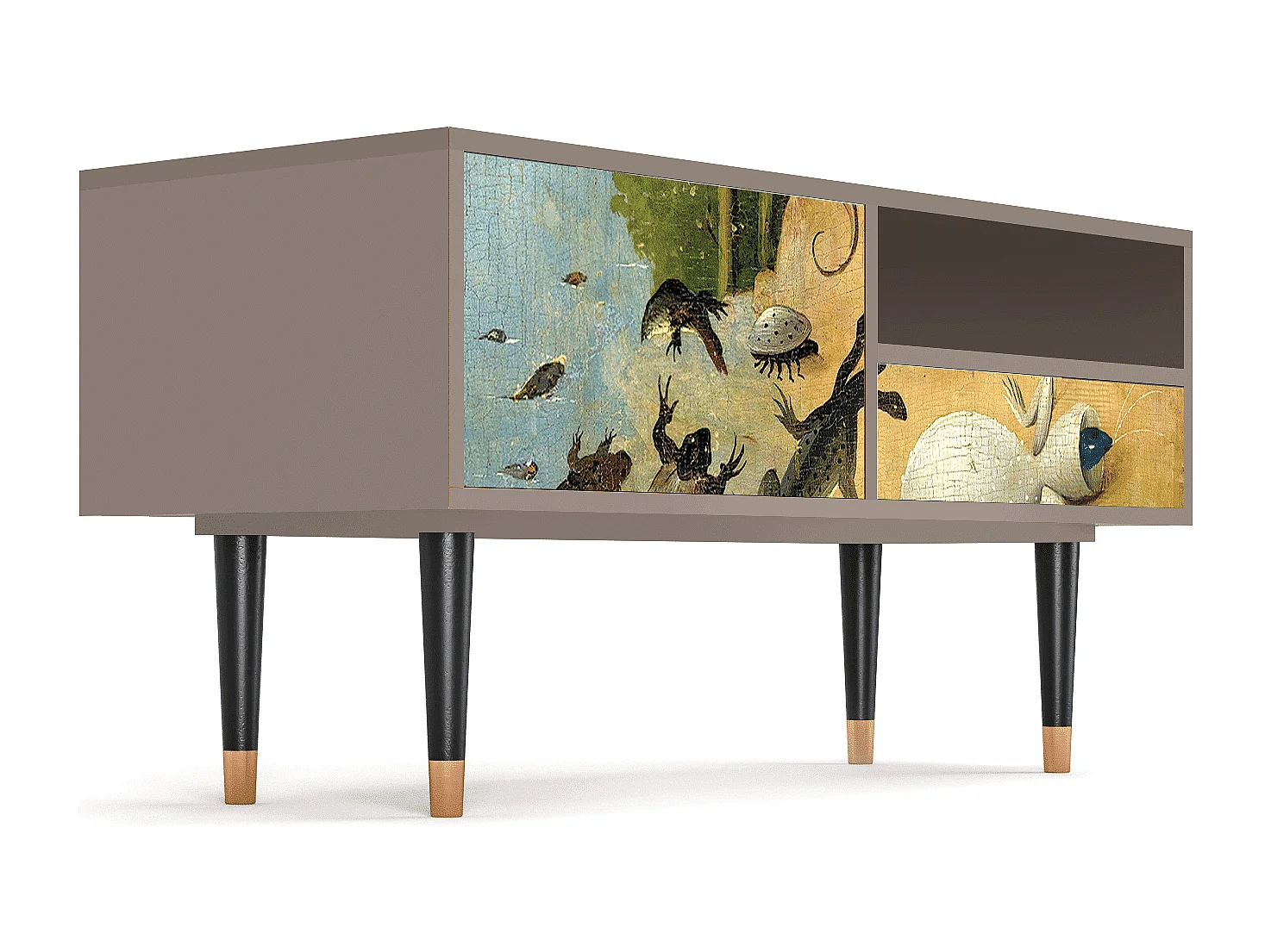 Meuble TV - 115х59х48 cm - T3 - The Garden by Bosch, Latte