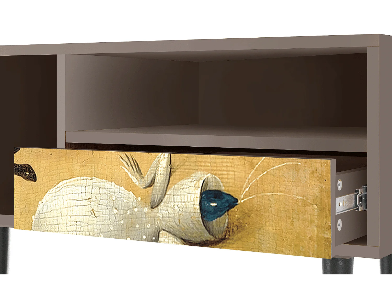 Meuble TV - 115х59х48 cm - T3 - The Garden by Bosch, Latte