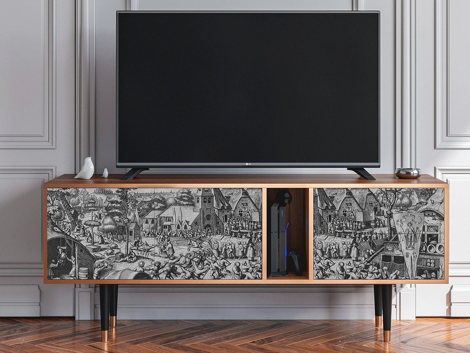 Mobile TV - 170х69х48 cm - T1 - The Festival of Saint, Noce