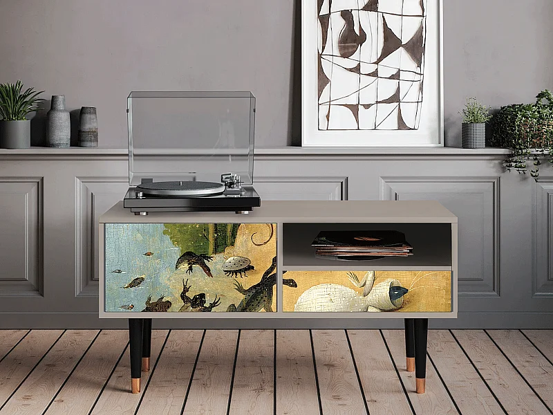 Szafka RTV - 115х59х48 cm - T3 - The Garden by Bosch, Piaskowy