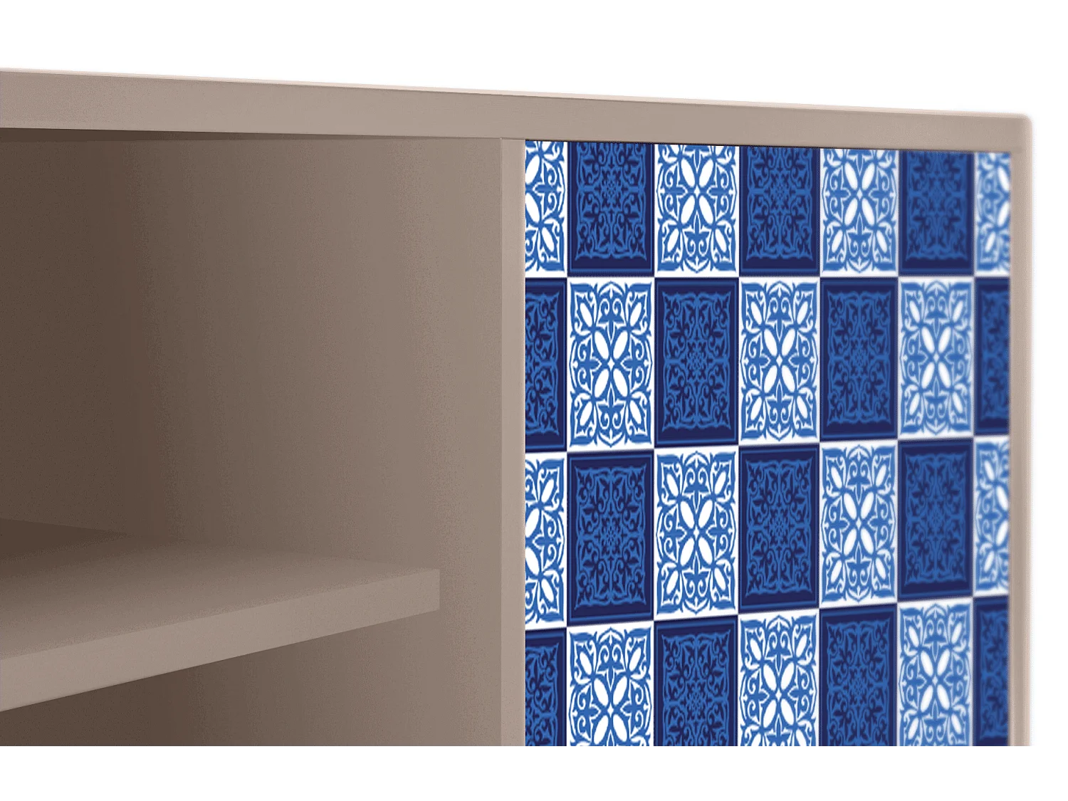 Mobile TV - 170х69х48 cm - T2 - Light Path, Latte