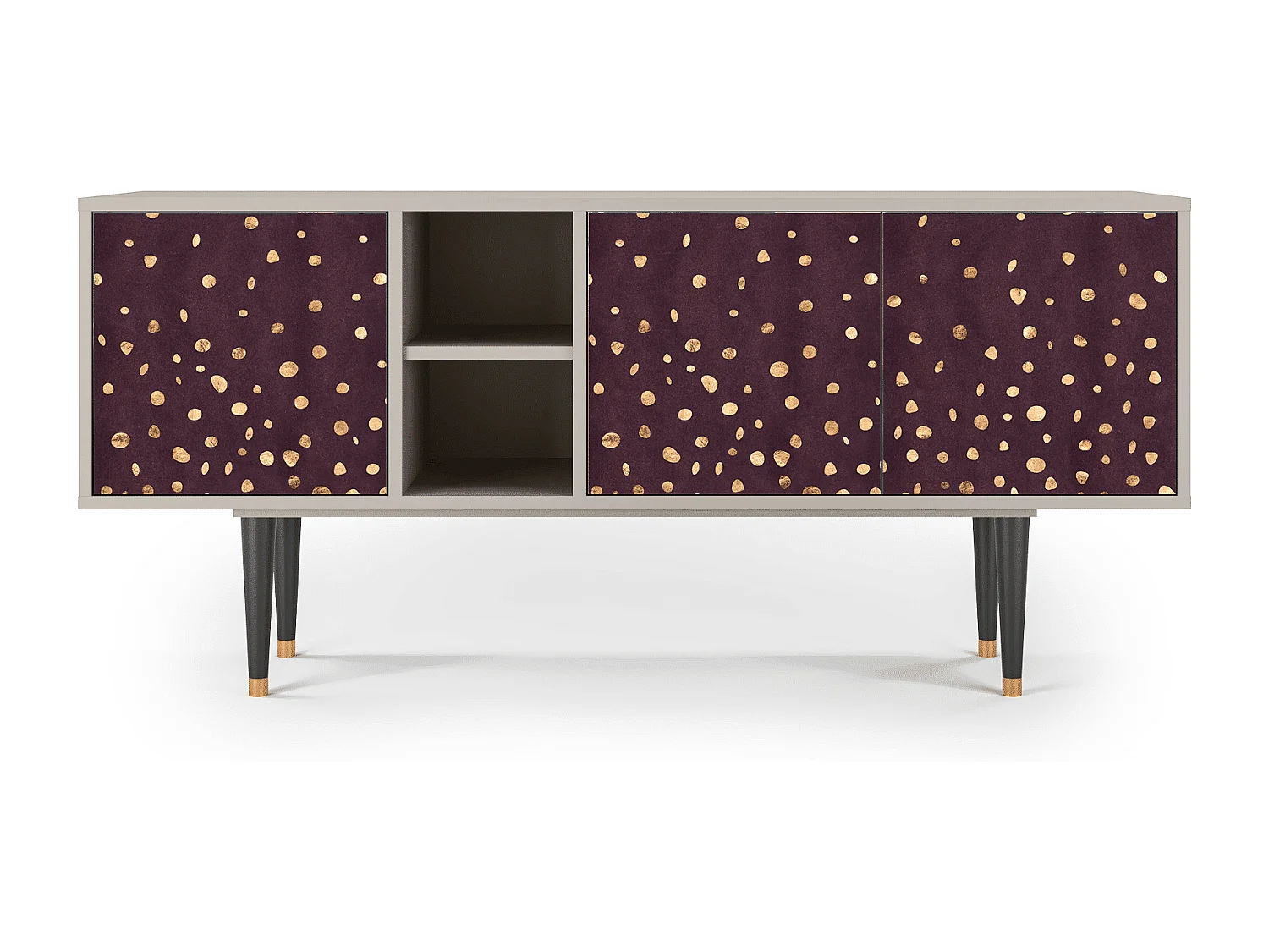 Mueble de TV - 150х69х41 cm - T5 - Glowworms, Arena