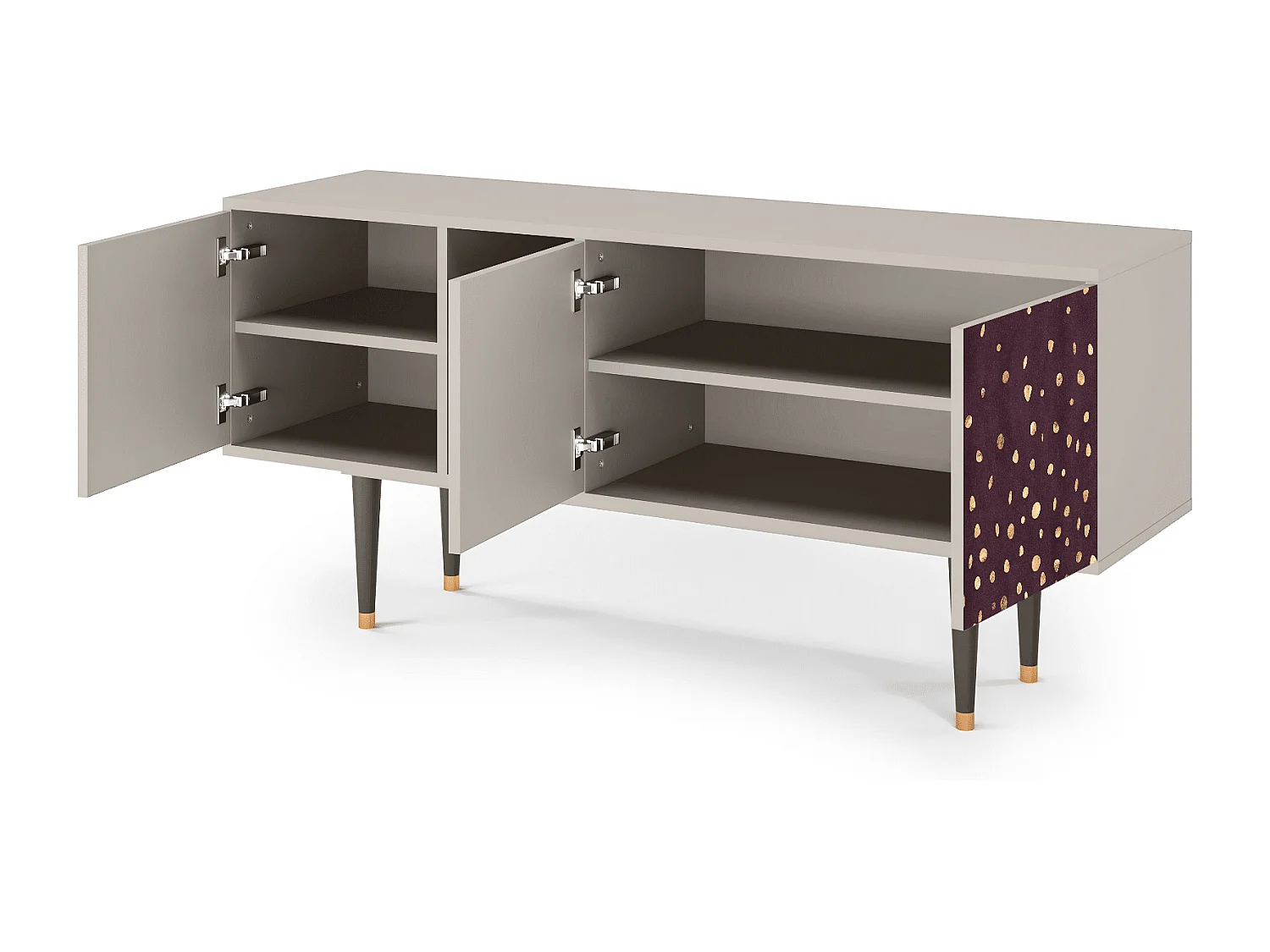 Mueble de TV - 150х69х41 cm - T5 - Glowworms, Arena