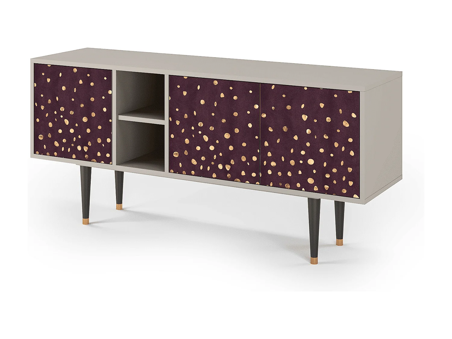 Mueble de TV - 150х69х41 cm - T5 - Glowworms, Arena