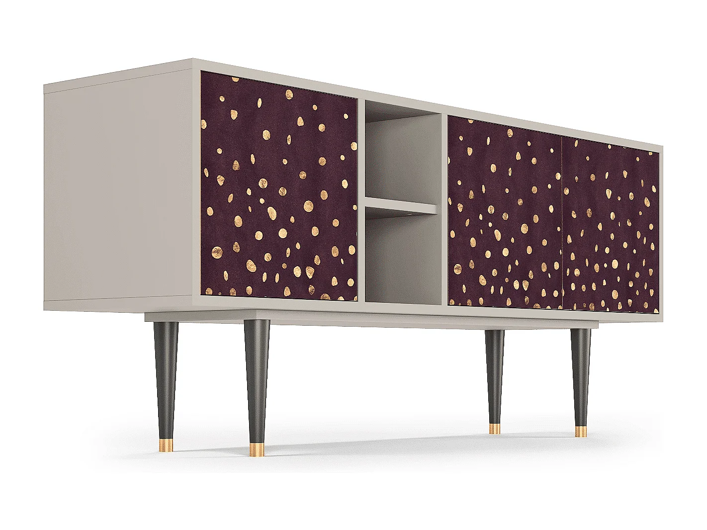 Mueble de TV - 150х69х41 cm - T5 - Glowworms, Arena